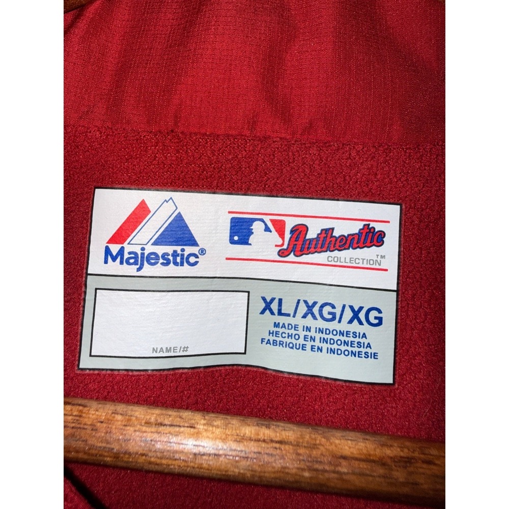 VTG Majestic Arizona Diamondbacks MLB Jacket Mens XL Full Zip Windbreaker - Picture 4 of 13